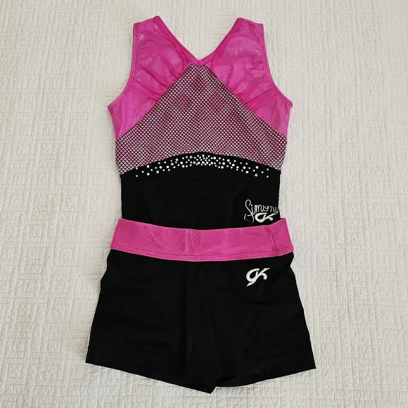 GK Elite Simone Biles Leotard and Short - Picture 10 of 16